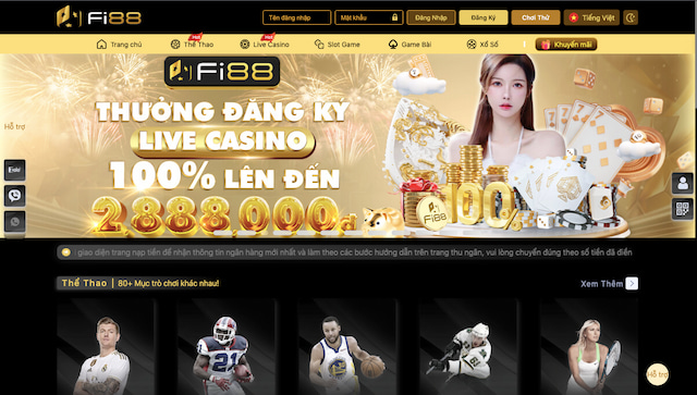 Fi88 là trang đánh bài ăn tiền trên mạng nhiều người chơi